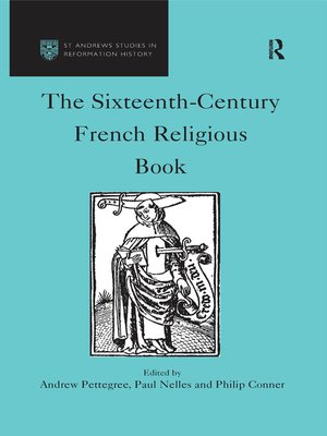 cover image of The Sixteenth-Century French Religious Book
